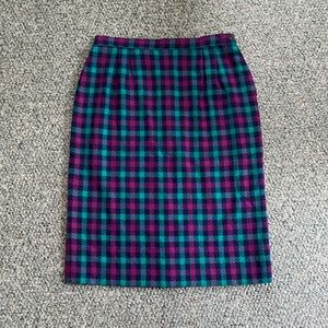 Vintage Pendleton wool skirt